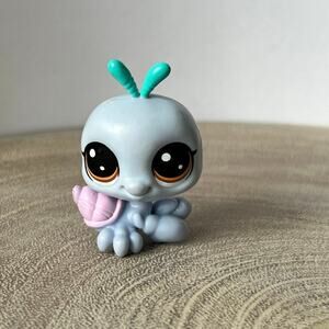 Littlest Pet Shop Series 4 Slushy Squad Pastel Blue Hermit Crab #4-179